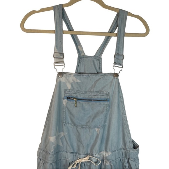 Blue Buttercup Denim Star Decorated Overalls Small - Picture 4 of 11